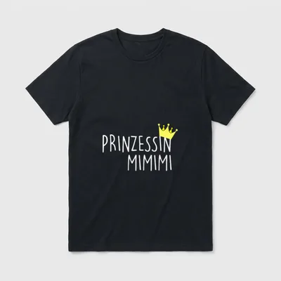Prinzessin Mimimi Sarkastisches Statement T-Shirt – Klassisches T-Shirt in Schwarz