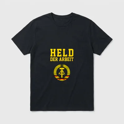 Held Der Arbeit Hammer T-Shirt – Klassisches T-Shirt in Schwarz