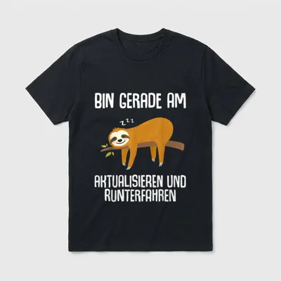 Fun Job Arbeit Sprüche T-Shirt – Klassisches T-Shirt in Schwarz