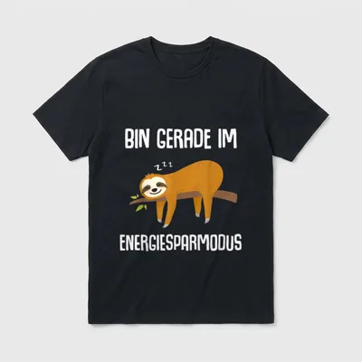 Mitarbeiter Energiesparmodus T-Shirt – Klassisches T-Shirt in Schwarz
