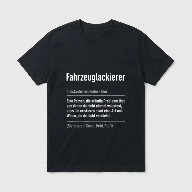 Lustiges Kollege Arbeitskollegen Arbeit T-Shirt – Klassisches T-Shirt in Schwarz