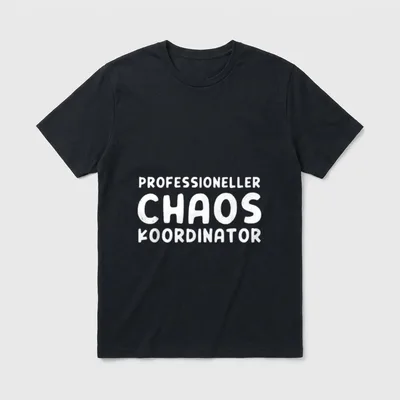 Professioneller Chaos Koordinator lustiger T-Shirt – Klassisches T-Shirt in Schwarz