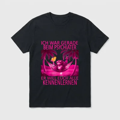 Arbeiten lustiger Spruch Büro T-Shirt – Klassisches T-Shirt in Schwarz