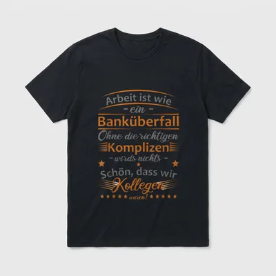 Kollegen Abschied Jobwechsel Abschiedsgeschenk T-Shirt – Klassisches T-Shirt in Schwarz