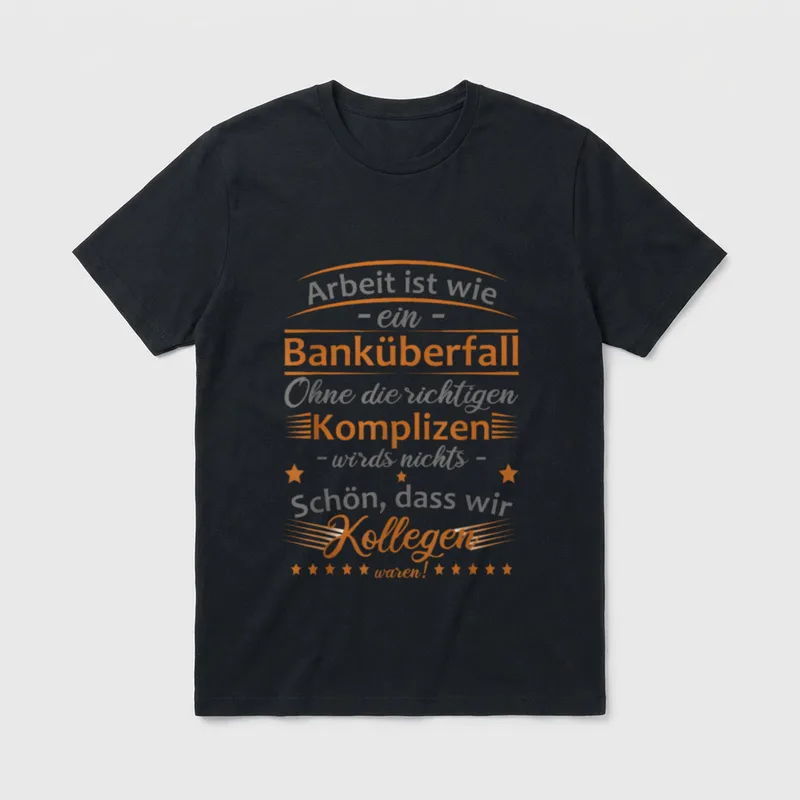 Kollegen Abschied Jobwechsel Abschiedsgeschenk T-Shirt – Klassisches T-Shirt in Schwarz