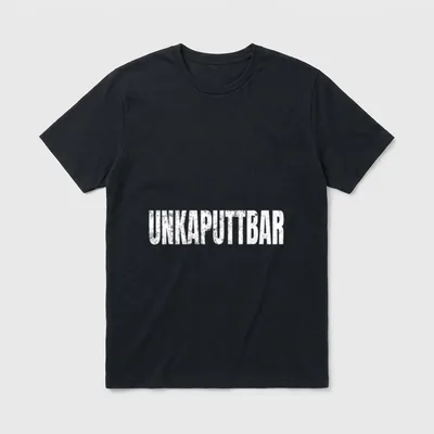 Lustiger Arbeit Spruch Unzerstörbar T-Shirt – Klassisches T-Shirt in Schwarz