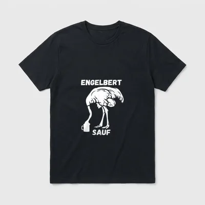 Engelbert Sauf Arbeit Arbeitskleidung T-Shirt – Klassisches T-Shirt in Schwarz
