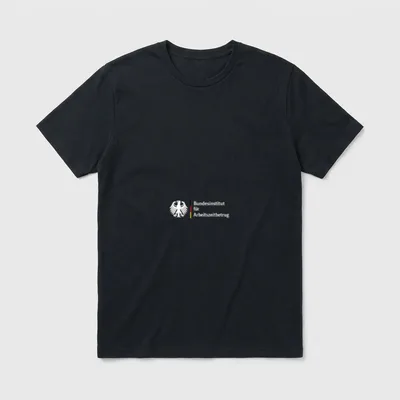 Bundesinstitut für Arbeitszeitbetrug Lustiges T-Shirt – Klassisches T-Shirt in Schwarz