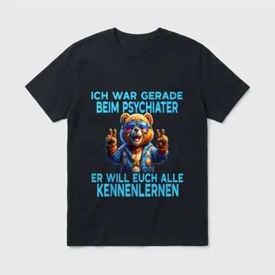 Arbeiten lustiger Spruch Büro fun T-Shirt – Klassisches T-Shirt in Schwarz