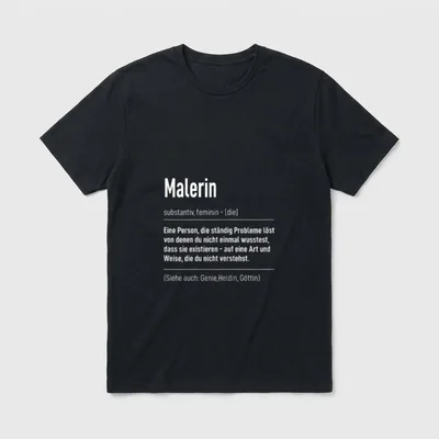 Beruf Sprüche Job Lackierer T-Shirt – Klassisches T-Shirt in Schwarz