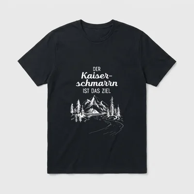 Der Kaiserschmarrn Ist T-Shirt – Klassisches T-Shirt in Schwarz