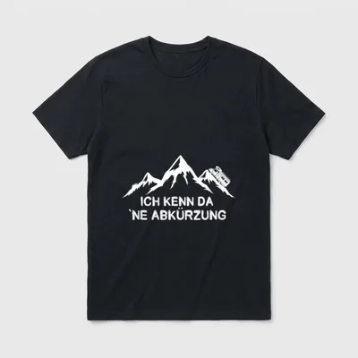 Lustiges Wohnmobil und Camping T-Shirt – Klassisches T-Shirt in Schwarz