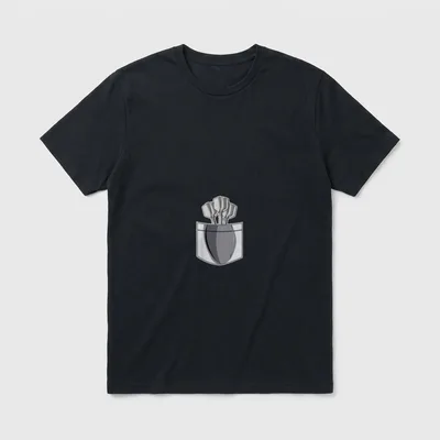 Lustige Dart Tasche Darts T-Shirt – Klassisches T-Shirt in Schwarz