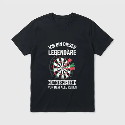 Ich Bin Dieser Legendäre T-Shirt – Klassisches T-Shirt in Schwarz