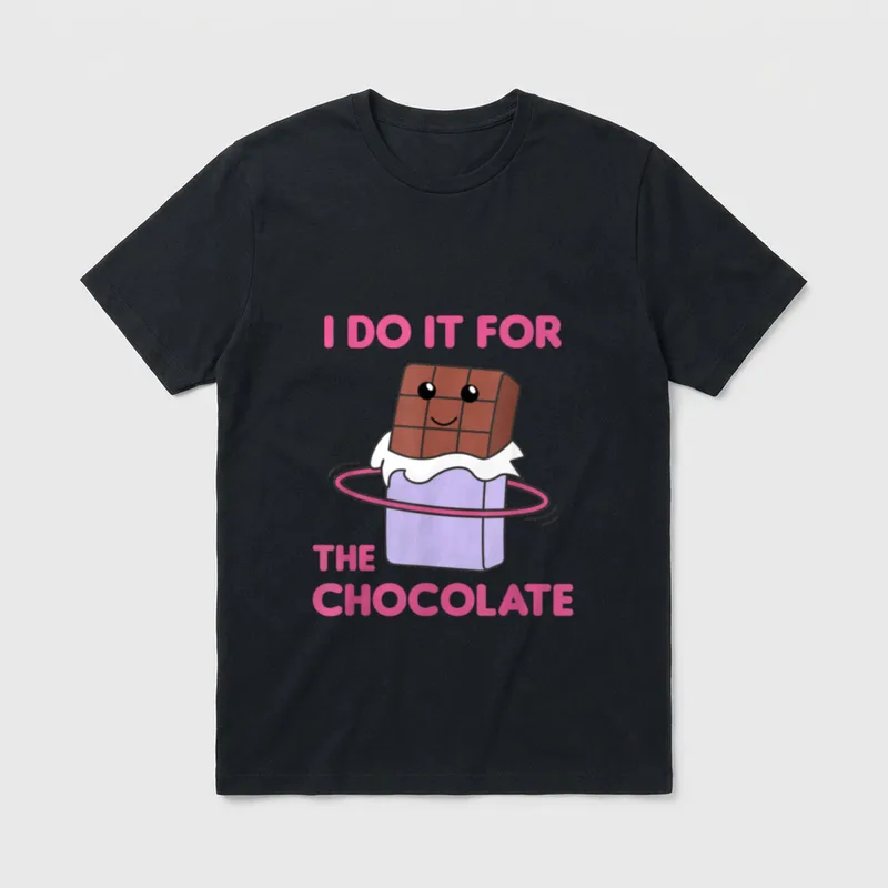 Schokolade hullern Hula Sportreifen T-Shirt – Klassisches T-Shirt in Schwarz