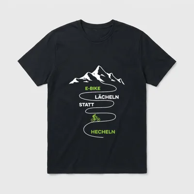 Fahrrad T-Shirt Damen – Klassisches T-Shirt in Schwarz