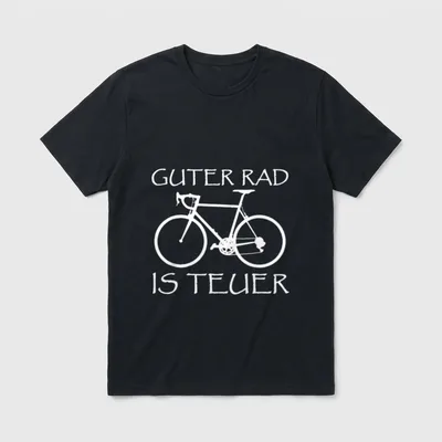 Fahrrad Fahrer Biker Geschenke T-Shirt – Klassisches T-Shirt in Schwarz