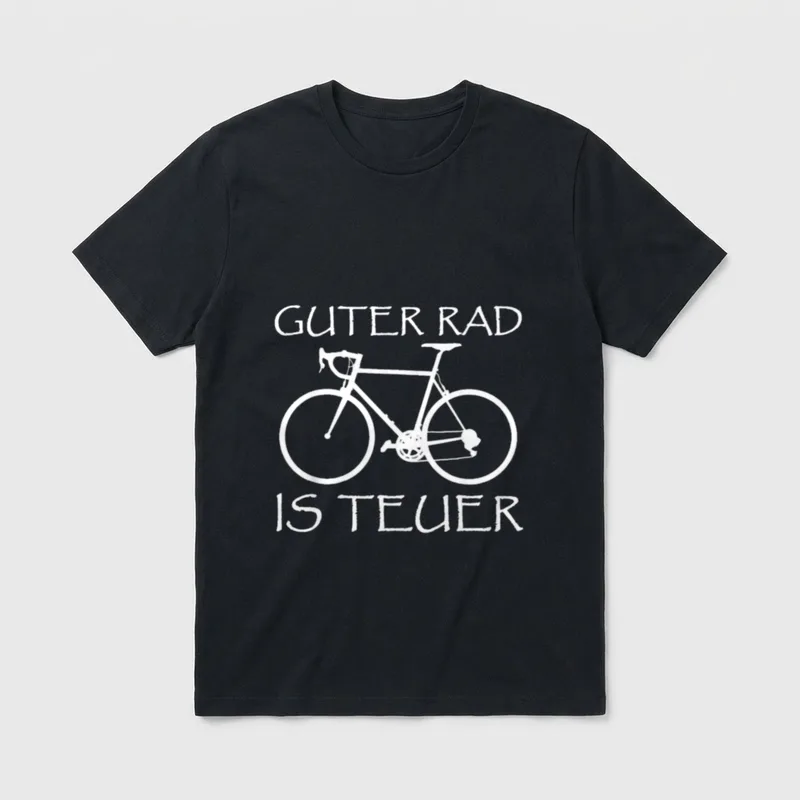Fahrrad Fahrer Biker Geschenke T-Shirt – Klassisches T-Shirt in Schwarz