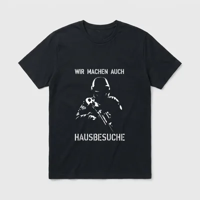 Hausbesuche MP Militär Polizei T-Shirt – Klassisches T-Shirt in Schwarz