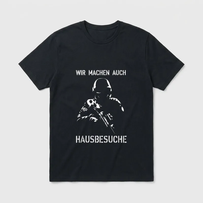 Hausbesuche MP Militär Polizei T-Shirt – Klassisches T-Shirt in Schwarz