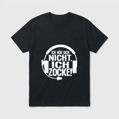 Lustiges Gamer Jungs Gaming T-Shirt – Klassisches T-Shirt in Schwarz