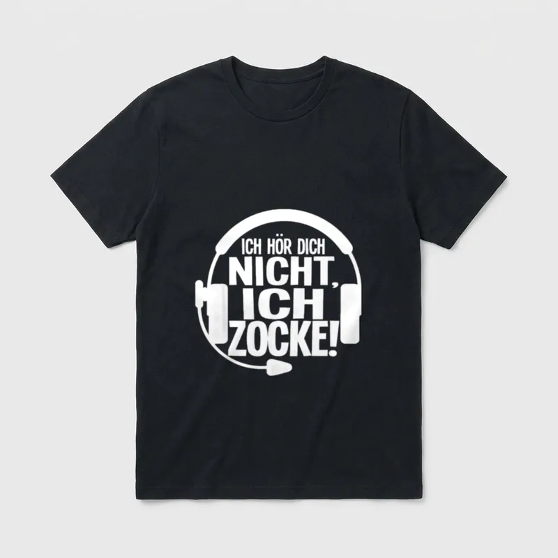 Lustiges Gamer Jungs Gaming T-Shirt – Klassisches T-Shirt in Schwarz