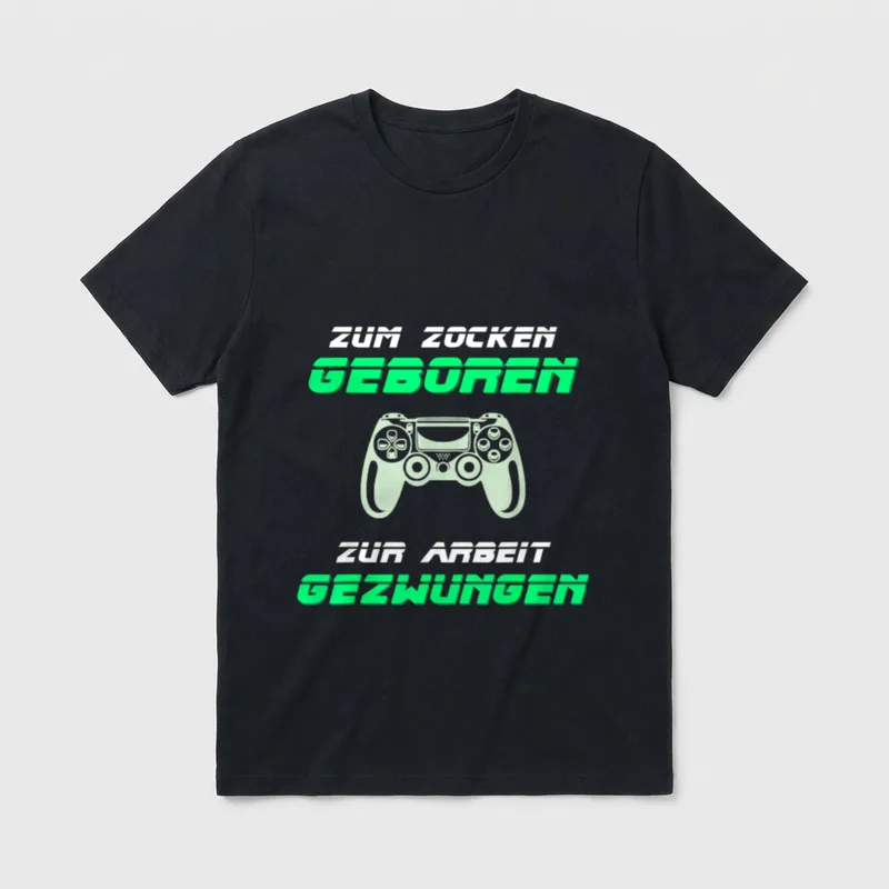 Gamer Videospiele Konsole Gaming T-Shirt – Klassisches T-Shirt in Schwarz