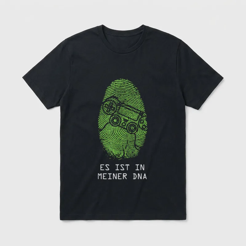 DNA Lustiges Gamer Zocker-Sprüche T-Shirt – Klassisches T-Shirt in Schwarz