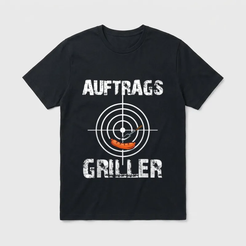 Grillen Für Männer Lustig T-Shirt – Klassisches T-Shirt in Schwarz
