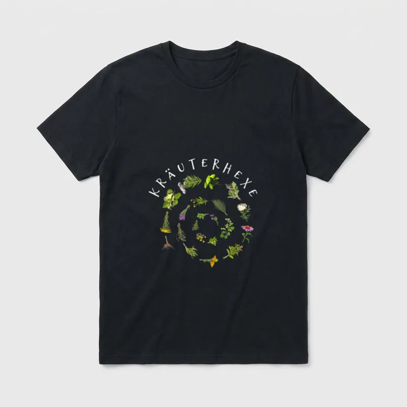 Lustiges Garten für Kräuterhexe T-Shirt – Klassisches T-Shirt in Schwarz