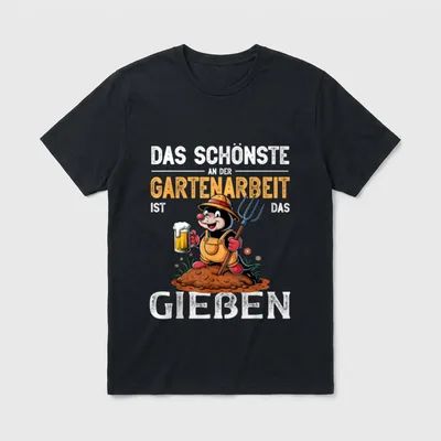 Gießen ist das Beste T-Shirt – Klassisches T-Shirt in Schwarz