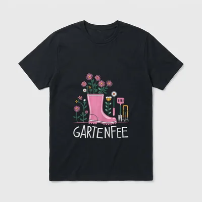 Gärtnerin Spruch Garten lustig T-Shirt – Klassisches T-Shirt in Schwarz