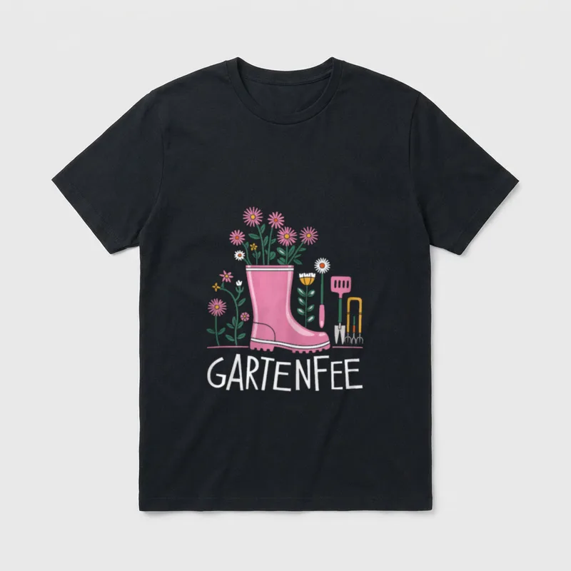 Gärtnerin Spruch Garten lustig T-Shirt – Klassisches T-Shirt in Schwarz