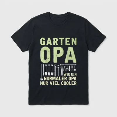 Lustiger Gärtner Spruch Garten Garten & Grillen T-Shirt – Klassisches T-Shirt in Schwarz