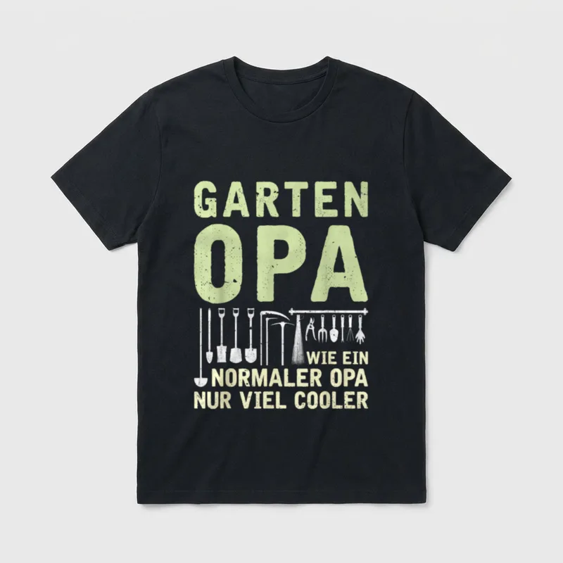 Lustiger Gärtner Spruch Garten Garten & Grillen T-Shirt – Klassisches T-Shirt in Schwarz
