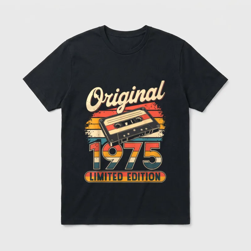51. Geburtstag Mann Frau T-Shirt – Klassisches T-Shirt in Schwarz