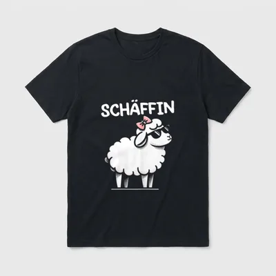 ARTIPALATI Geschenke Schäffin Chef T-Shirt – Klassisches T-Shirt in Schwarz