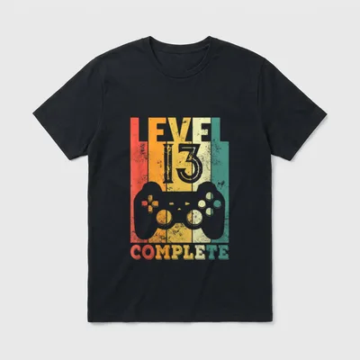 Jugendlicher Geburtstag T-Shirt – Klassisches T-Shirt in Schwarz