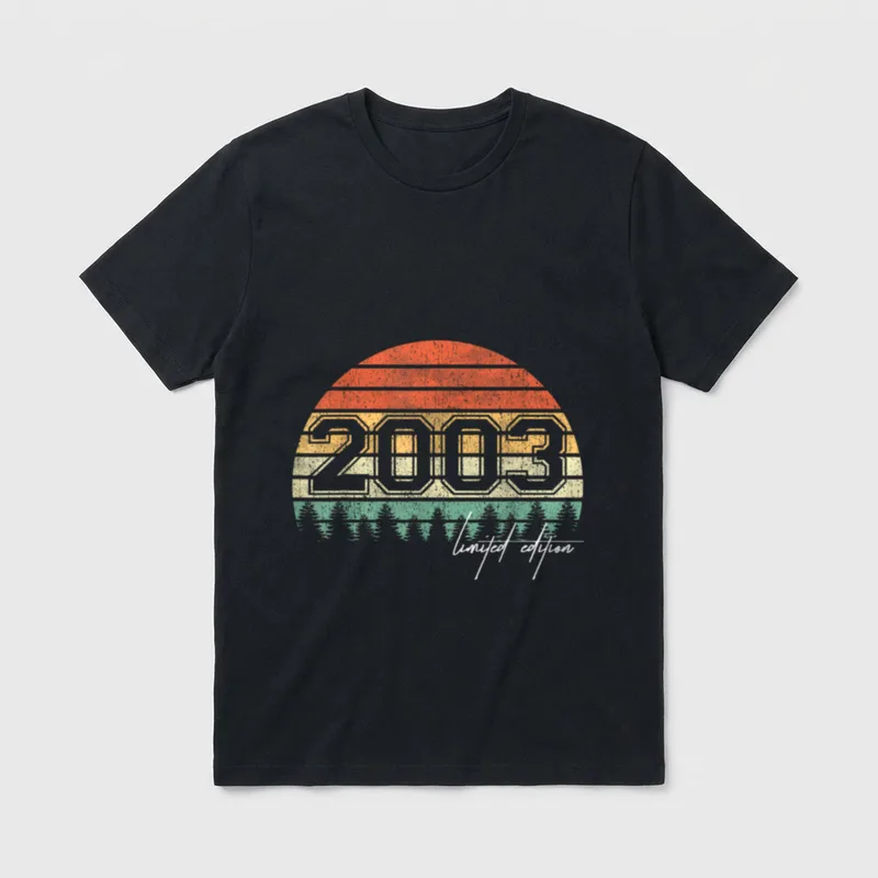 23. Geburtstag Mann Frau T-Shirt – Klassisches T-Shirt in Schwarz
