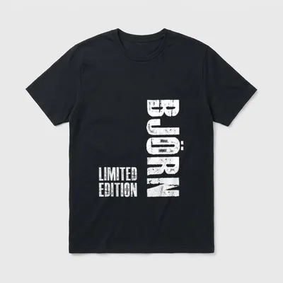 Lustiges Björn Personalisiert Geburtstag T-Shirt – Klassisches T-Shirt in Schwarz
