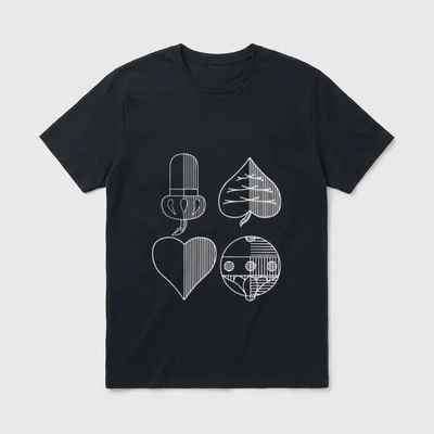 Österreichische Bayrische Kartenspiele Schafkopf T-Shirt – Klassisches T-Shirt in Schwarz