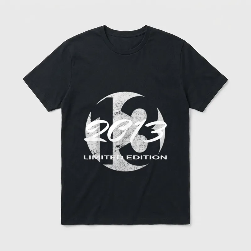 13. Geburtstag Mädchen Junge T-Shirt 0249 – Klassisches T-Shirt in Schwarz