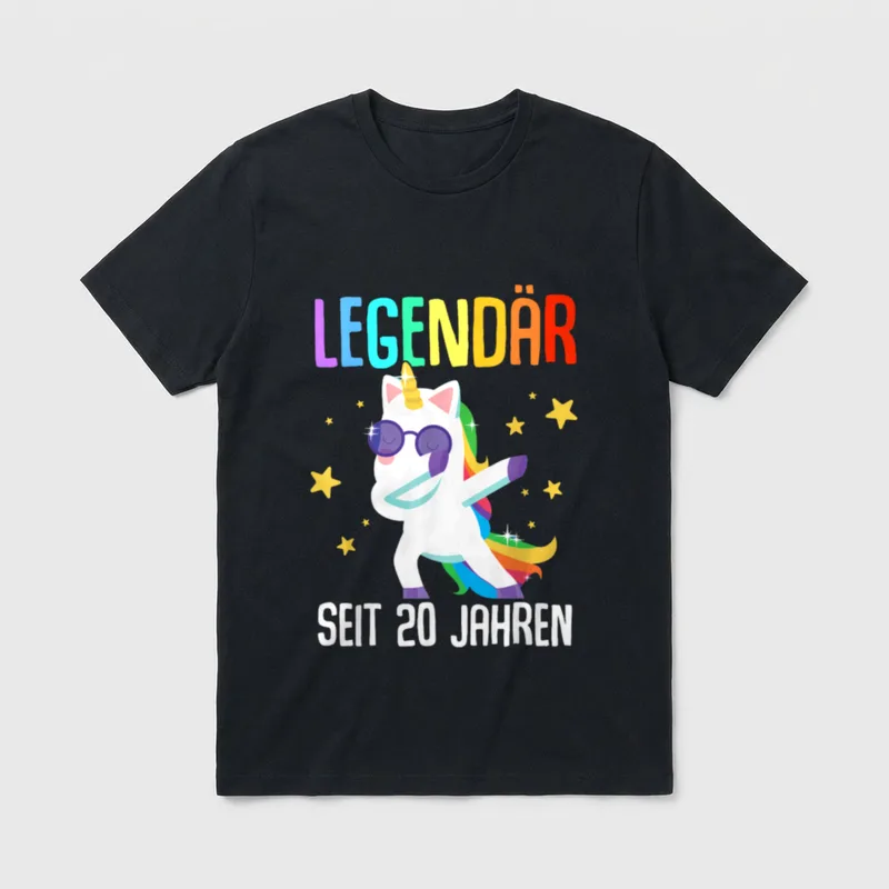 Legendär Seit Jahren Geburtstag T-Shirt – Klassisches T-Shirt in Schwarz
