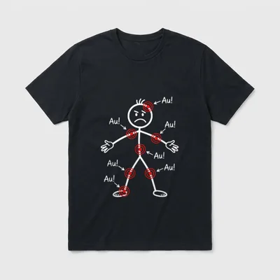 Lustig Älter Werden Alter Mann T-Shirt – Klassisches T-Shirt in Schwarz