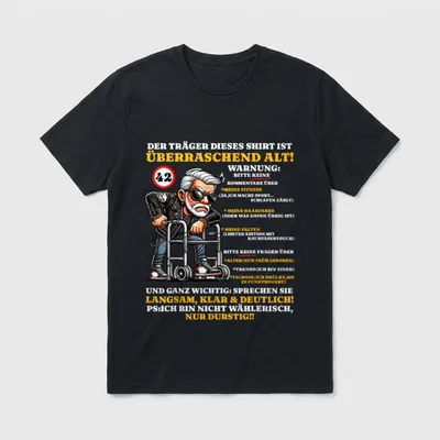 Geburtstag 42 Jahre Überraschend T-Shirt – Klassisches T-Shirt in Schwarz