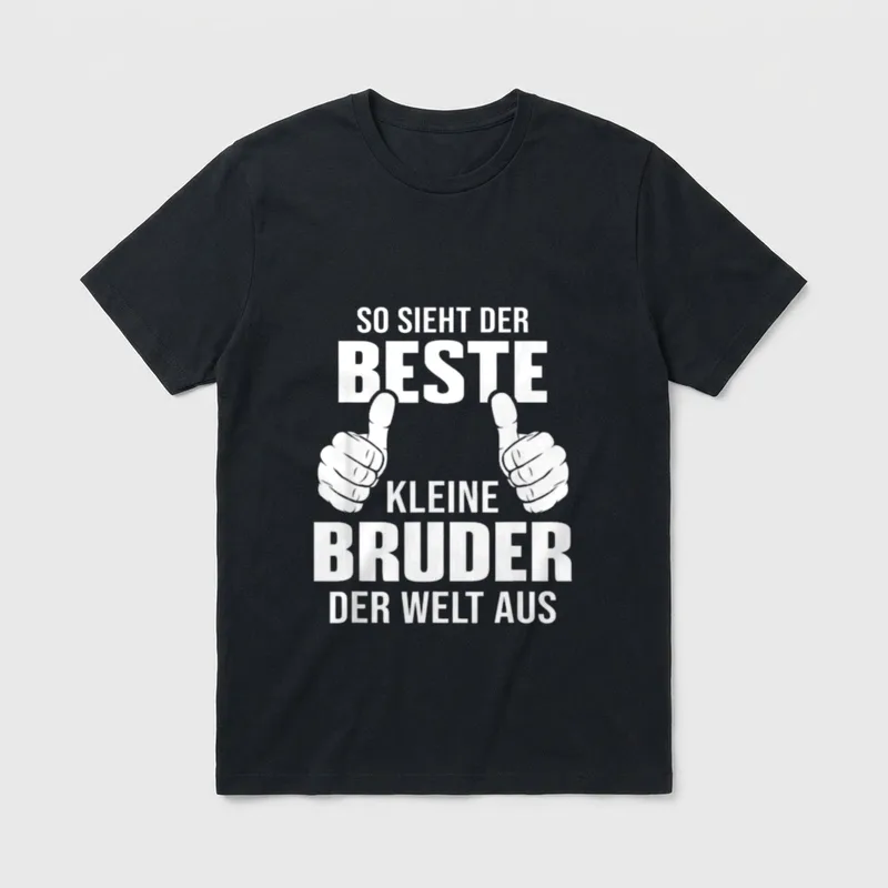 Familie Idee Geschwister Spruch T-Shirt – Klassisches T-Shirt in Schwarz