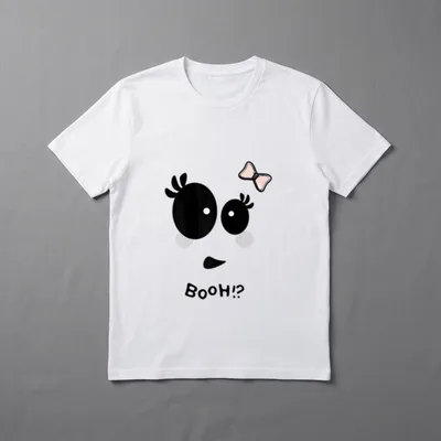 Geister Kostüm Lustiges Halloween T-Shirt – Klassisches T-Shirt in Schwarz