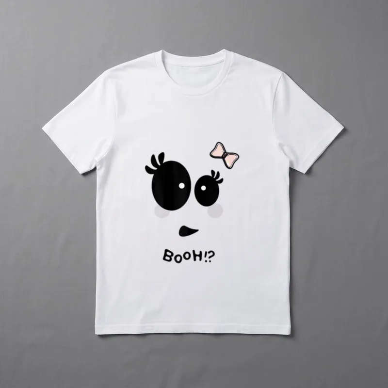 Geister Kostüm Lustiges Halloween T-Shirt – Klassisches T-Shirt in Schwarz