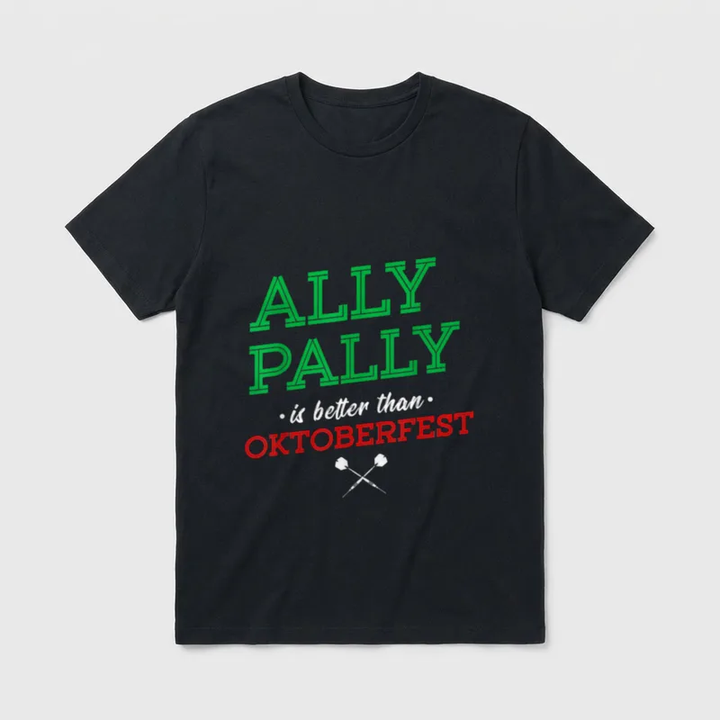 Witziges Ally Pally ist T-Shirt – Klassisches T-Shirt in Schwarz
