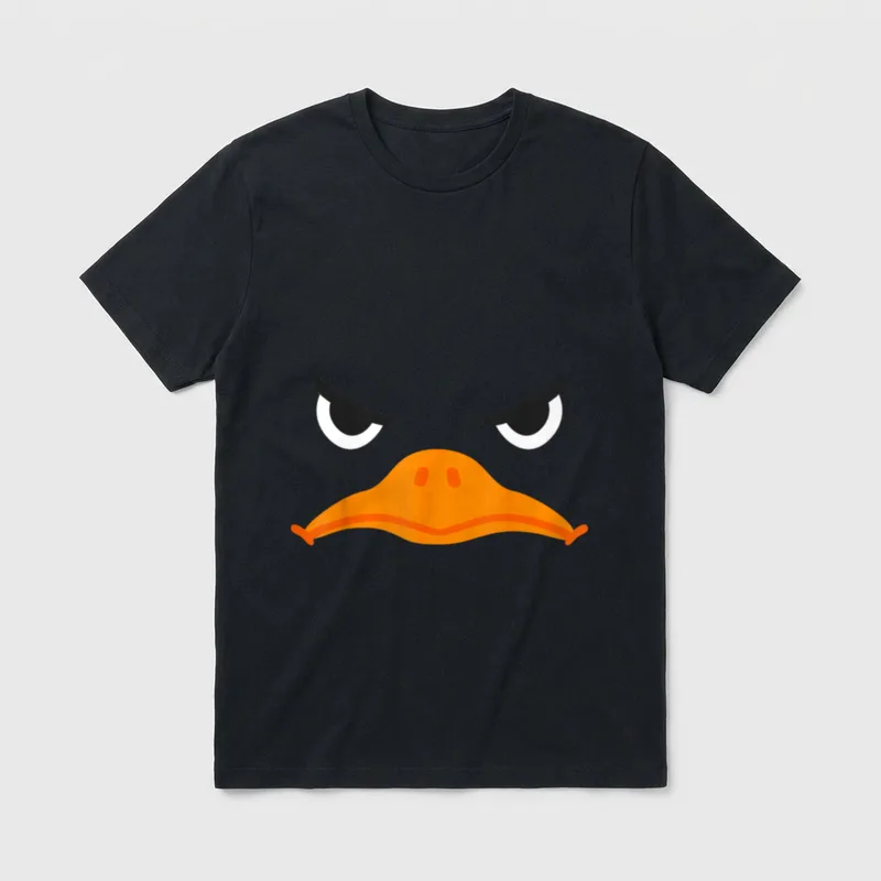Enten Ente Quietscheente Lustiges T-Shirt – Klassisches T-Shirt in Schwarz